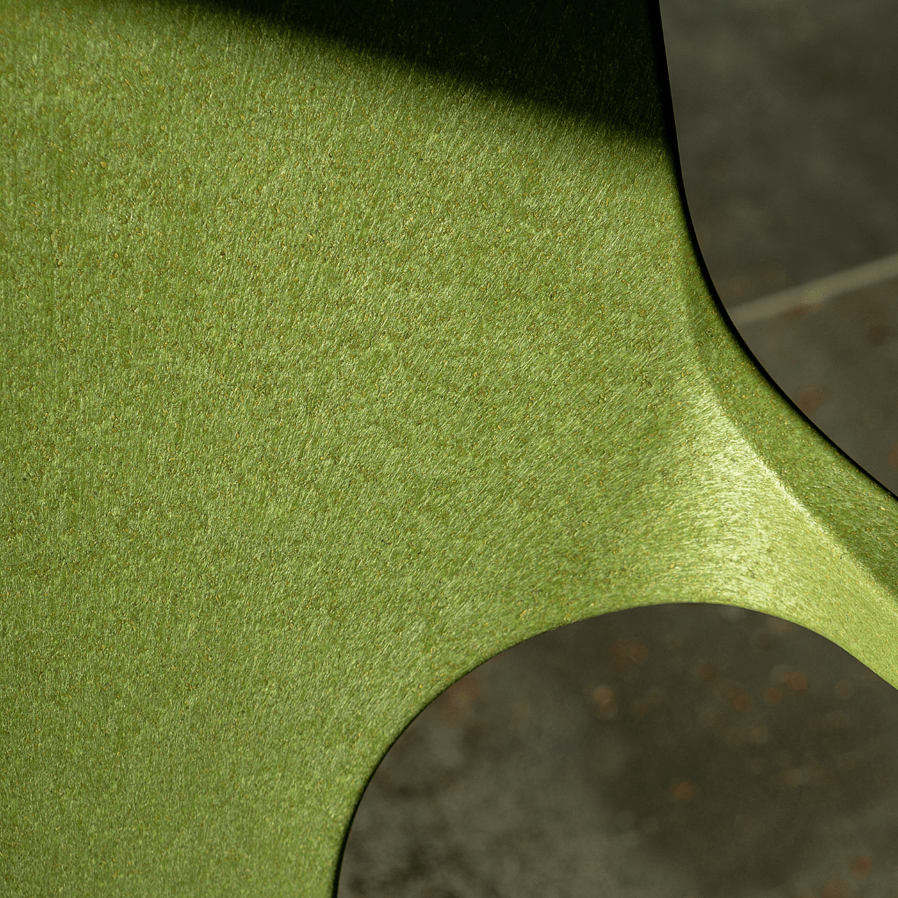 Chaise verte en plastique recyclé et bois Erbi - STILFIBRA - La Maison MilanaiseSTILSS0101699/STILSBM082211