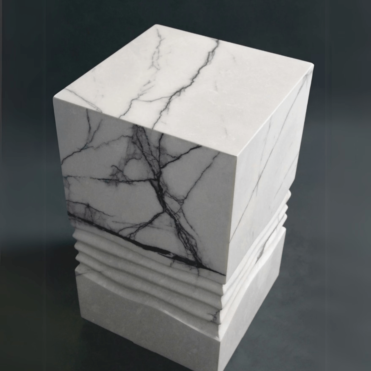 Colonne en marbre lilas Agathos 50 - MANIFESTE - La Maison MilanaiseAGATHOS50LILAS