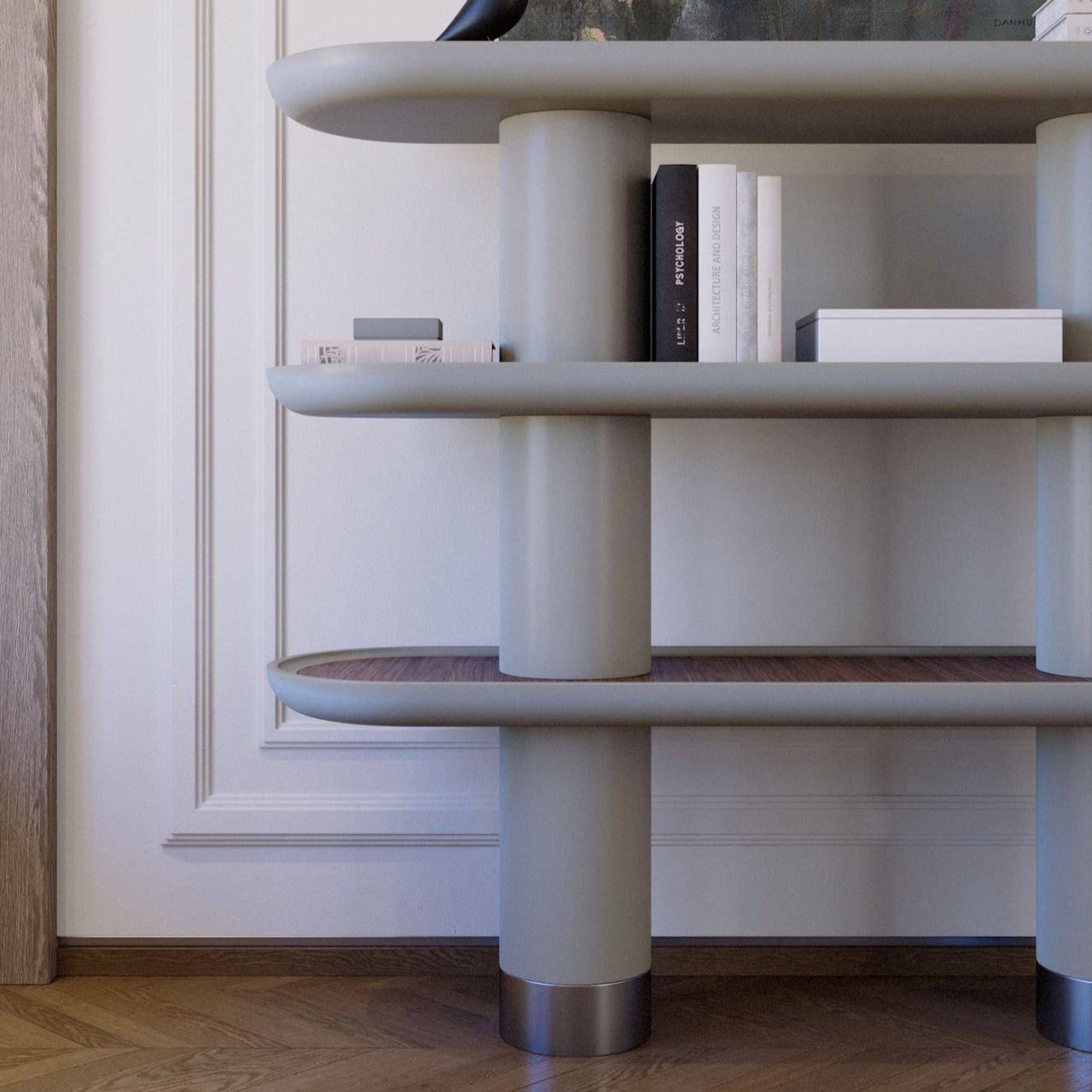Console MINA 3 – Bibliothèque basse au design modulaire et personnalisable - ULTRA MOBILI - La Maison MilanaiseMN3.150