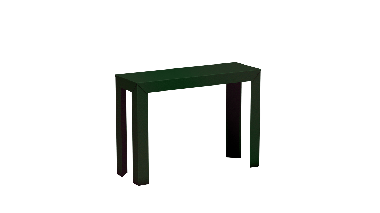 Console rectangulaire en aluminium 103cm Zef - MATIERE GRISE - La Maison MilanaiseJekyll 123Droits