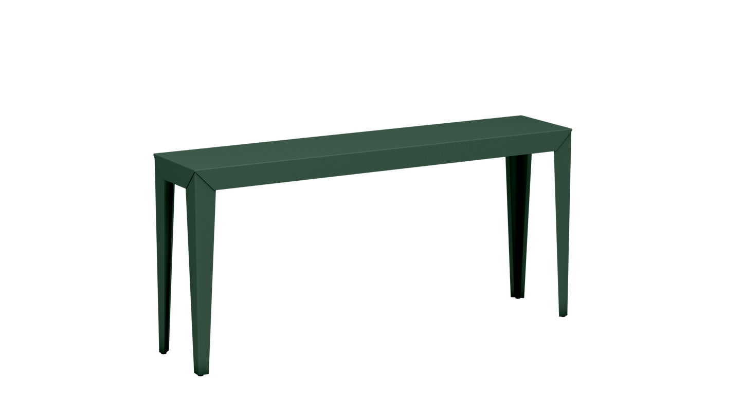 Console rectangulaire en aluminium 160cm Zef - MATIERE GRISE - La Maison MilanaiseOlive 121Fuselés