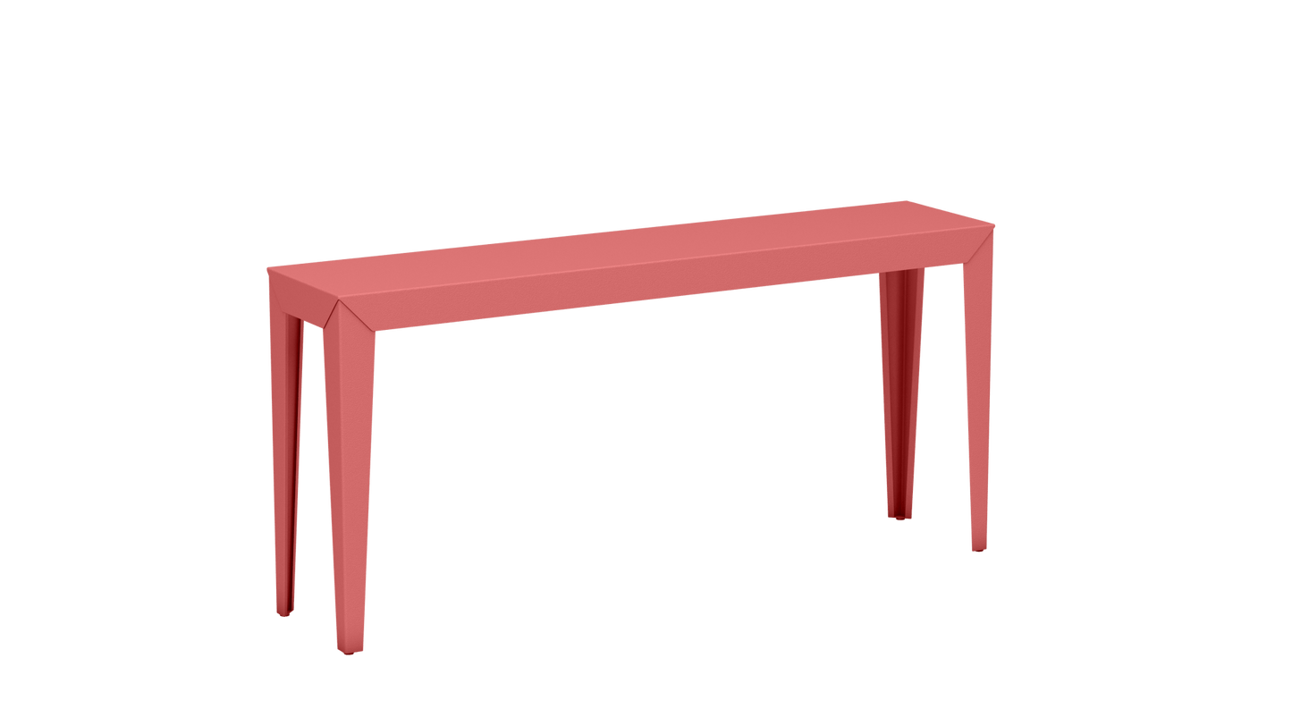 Console rectangulaire en aluminium 160cm Zef - MATIERE GRISE - La Maison MilanaisePink Lady 163Fuselés