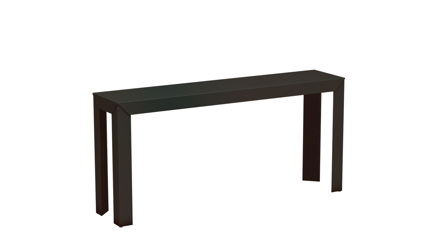 Console rectangulaire en aluminium 160cm Zef - MATIERE GRISE - La Maison MilanaiseWinners 223Droits