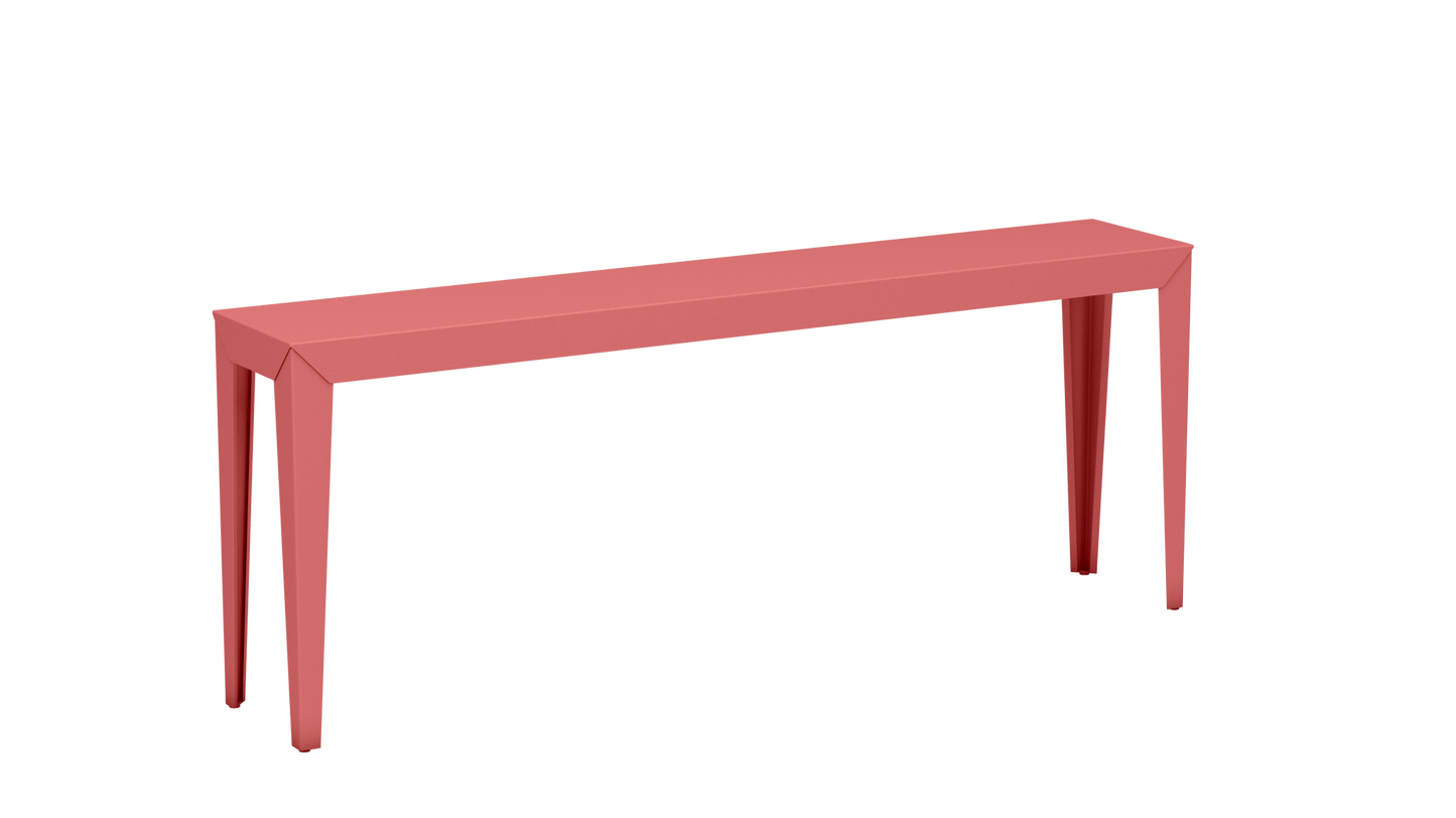 Console rectangulaire en aluminium 195cm Zef - MATIERE GRISE - La Maison MilanaisePink Lady 163Fuselés