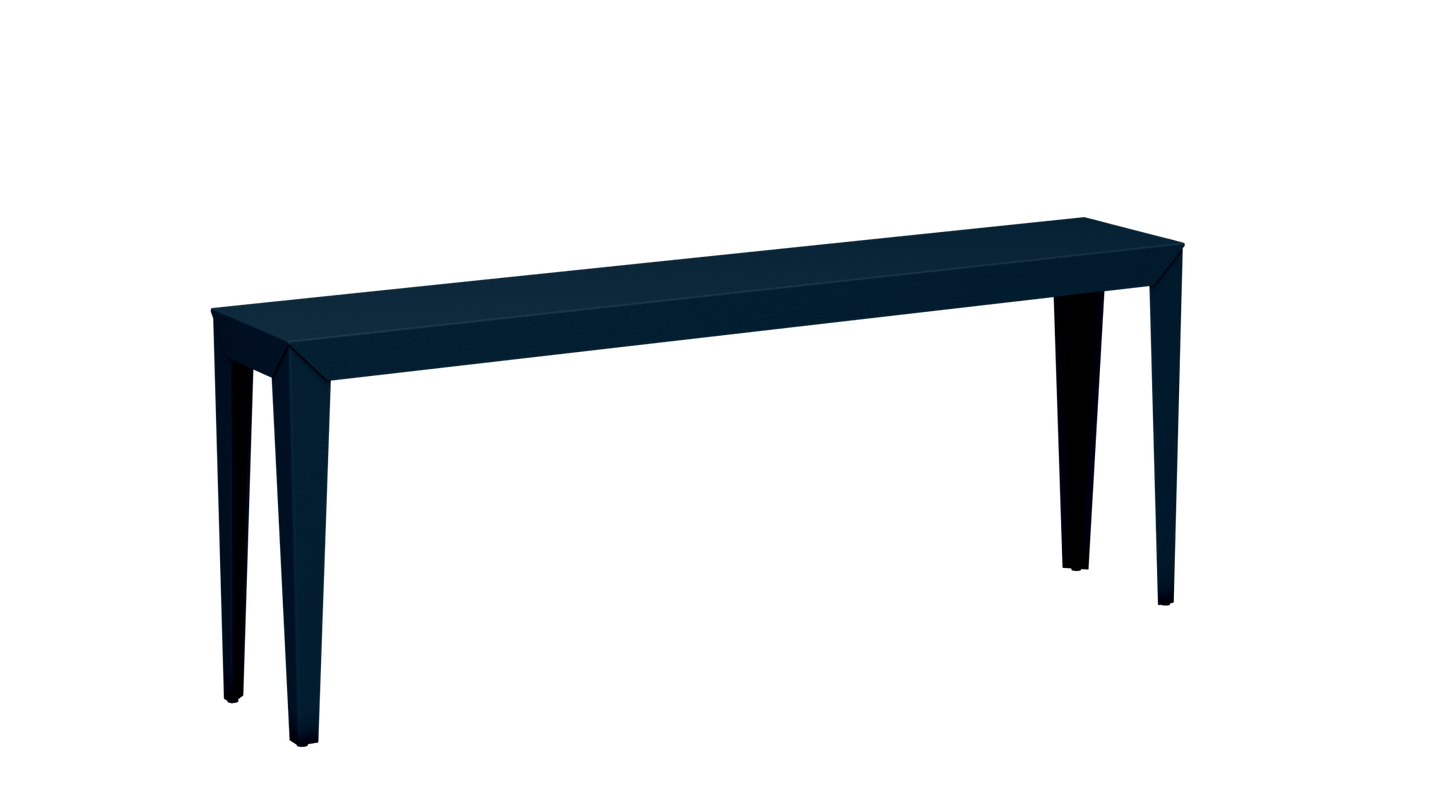 Console rectangulaire en aluminium 195cm Zef - MATIERE GRISE - La Maison MilanaiseLaiton 230Fuselés