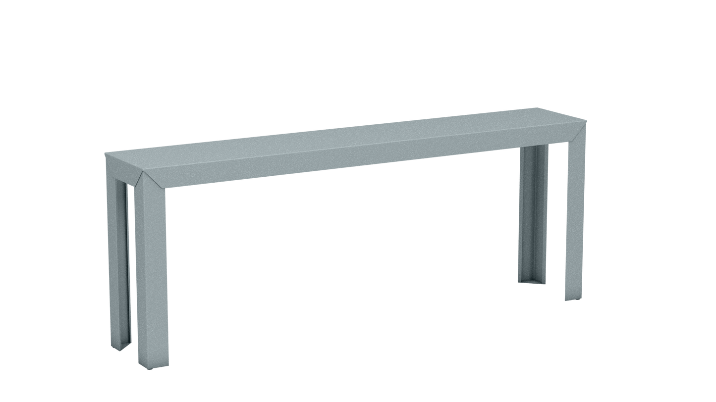 Console rectangulaire en aluminium 195cm Zef - MATIERE GRISE - La Maison MilanaiseNuage 002Droits