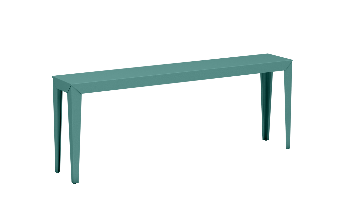 Console rectangulaire en aluminium 195cm Zef - MATIERE GRISE - La Maison MilanaiseLaiton 230Fuselés