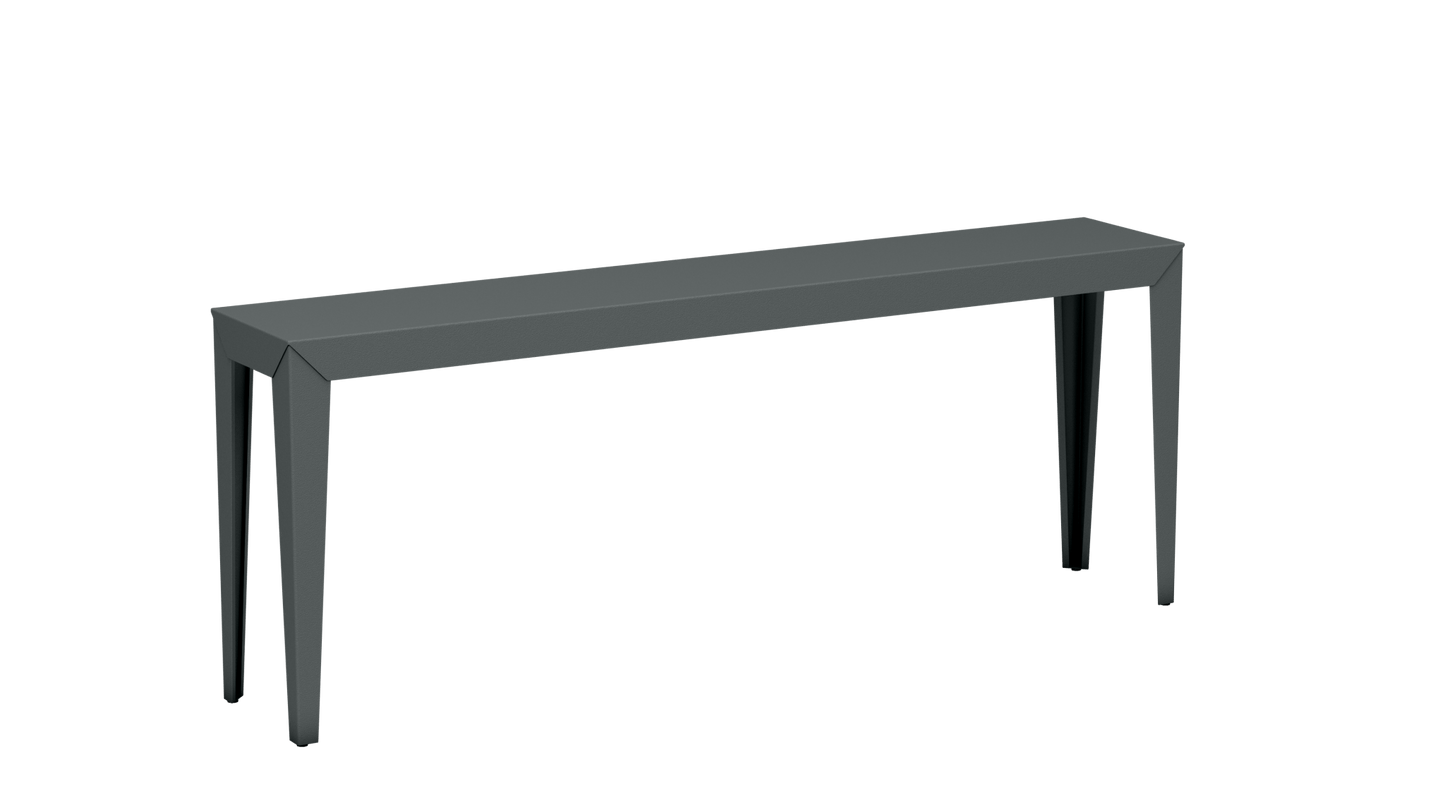 Console rectangulaire en aluminium 195cm Zef - MATIERE GRISE - La Maison MilanaiseOrage 221Fuselés
