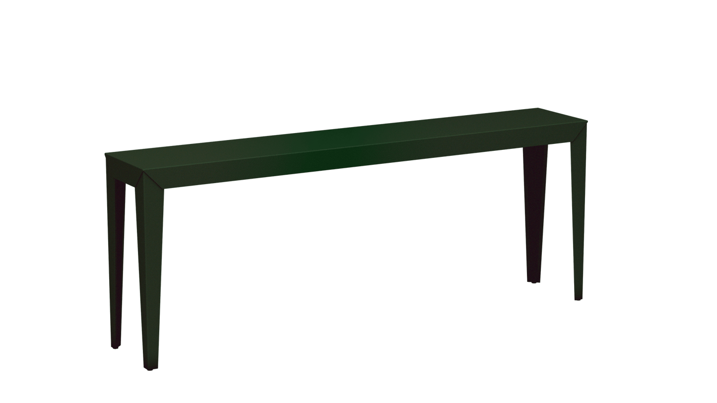 Console rectangulaire en aluminium 195cm Zef - MATIERE GRISE - La Maison MilanaiseJekyll 123Fuselés