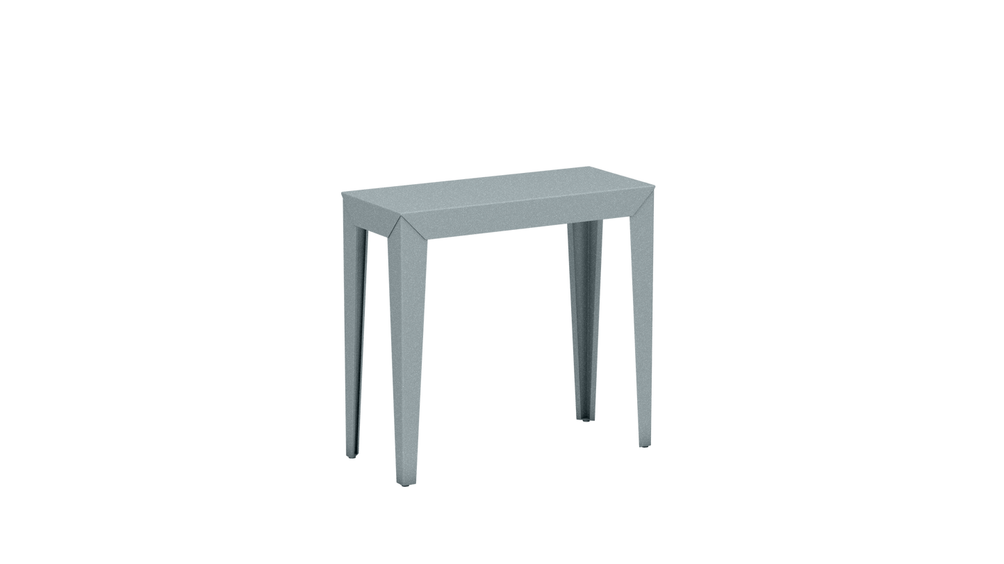 Console rectangulaire en aluminium 80cm Zef - MATIERE GRISE - La Maison MilanaiseCONSOLEZEF80X35x75intNuage 002Fuselés