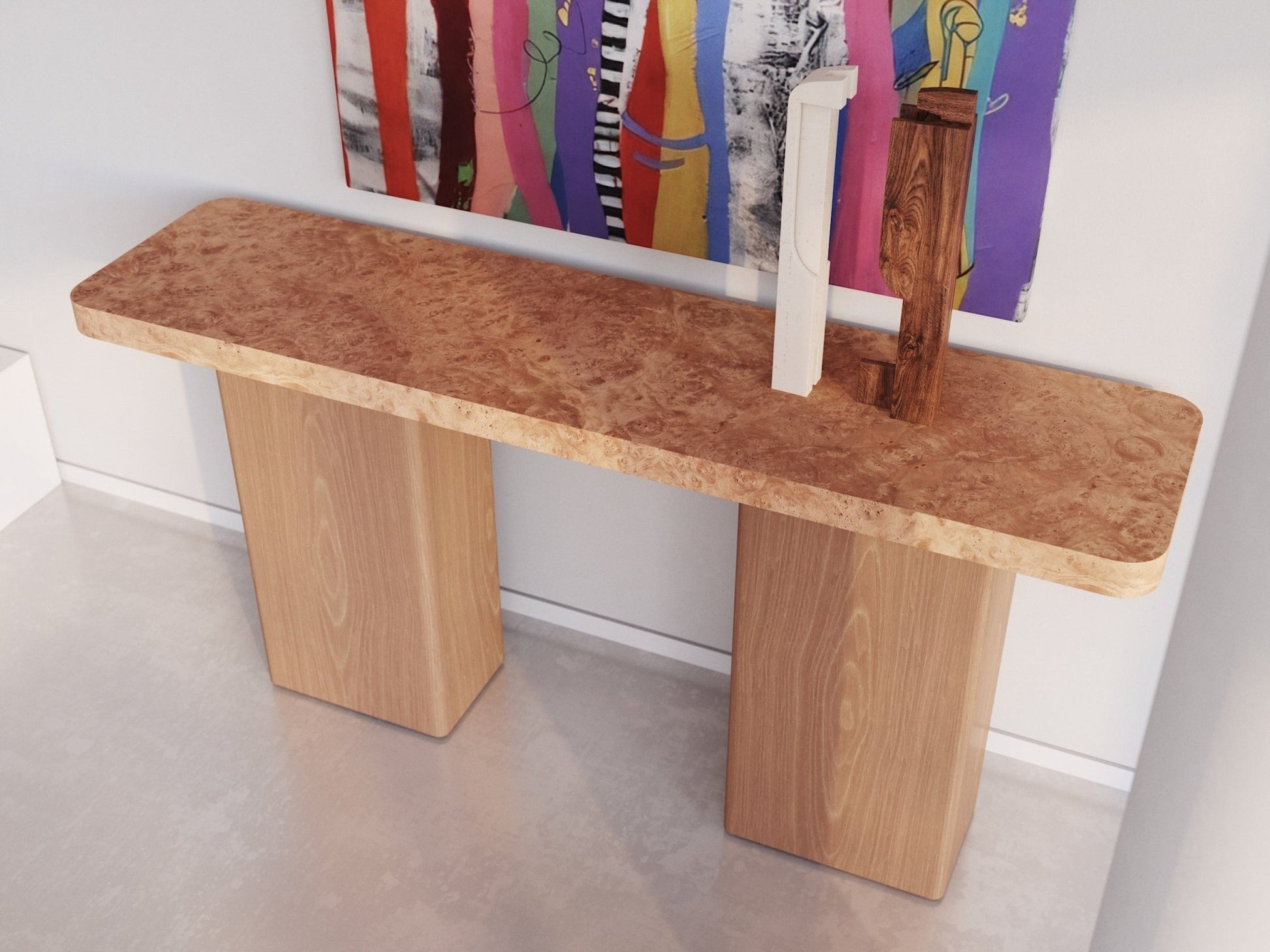 Console rectangulaire en bois INES RC - ULTRA MOBILI - La Maison MilanaiseCINRC180WOOD