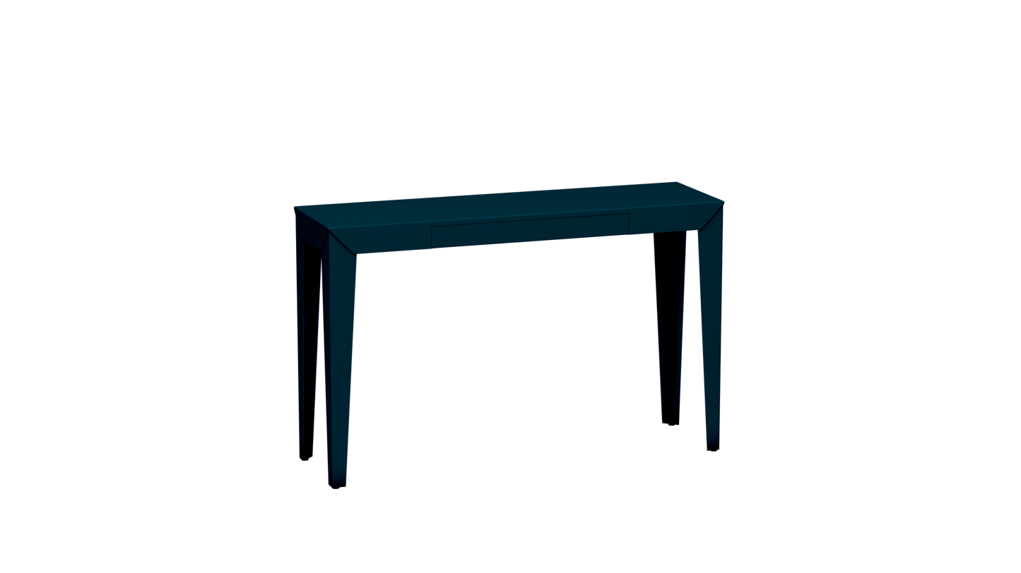 Console rectangulaire en métal avec tiroir 120cm Zef - MATIERE GRISE - La Maison MilanaiseCanard 115Fuselés