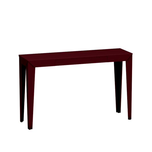 Console rectangulaire en métal avec tiroir 120cm Zef - MATIERE GRISE - La Maison MilanaiseBourgogne 153Fuselés