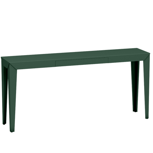 Console rectangulaire en métal avec tiroir 160cm Zef - MATIERE GRISE - La Maison MilanaiseOlive 121Fuselés