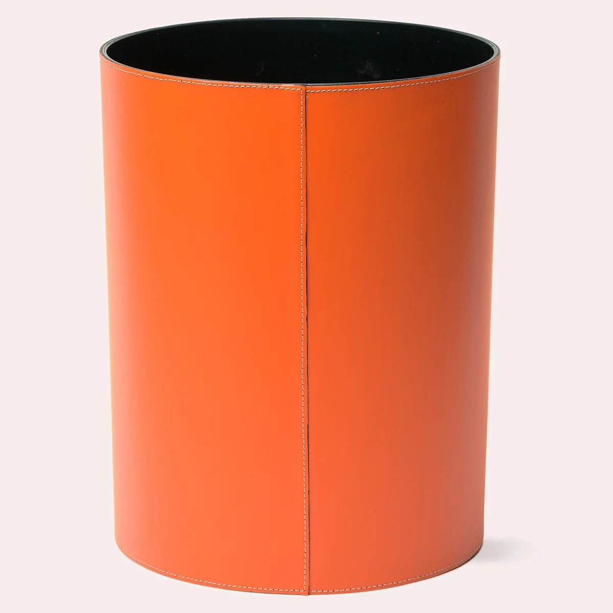 Corbeille à papier en cuir Lavandou - MIDIPY - La Maison MilanaiseCORBEILLEPAPIERLAVANDOU - 5Tangerine