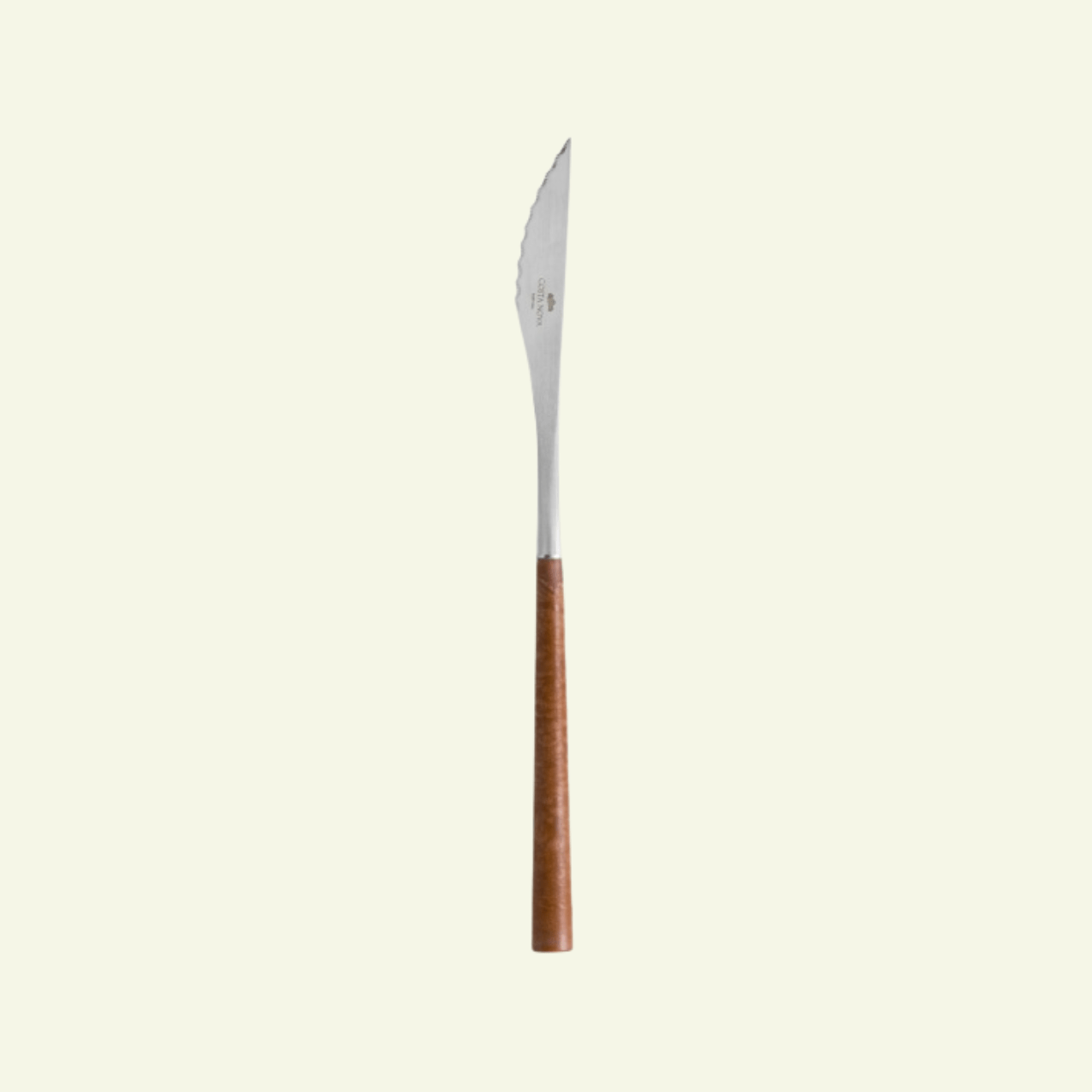 Couteaux à steak en inox Mito Bois foncé, lot de 12 - COSTA NOVA - La Maison MilanaiseC20471MITO