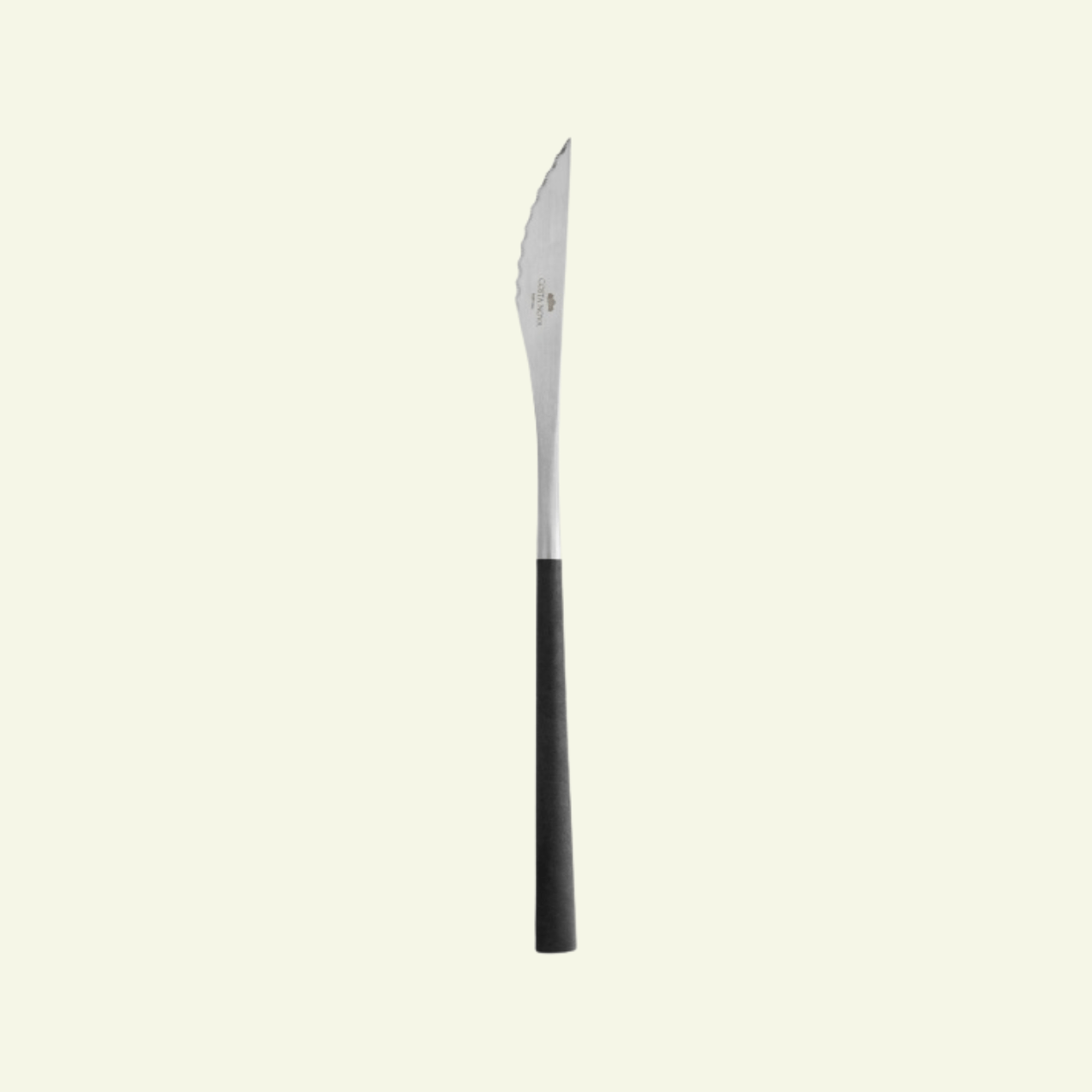 Couteaux à steak en inox Mito Noir, lot de 12 - COSTA NOVA - La Maison MilanaiseC20305MITO