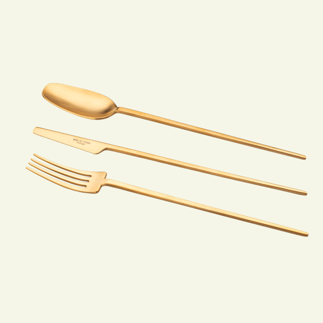 Couverts TWO en inox 18/10 – Design épuré et finitions haut de gamme - BELO INOX - La Maison MilanaiseTWO - 1Poli Miroir24 Pièces