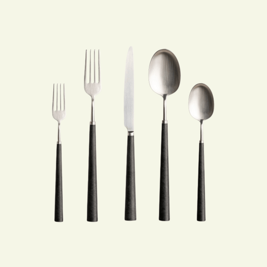 Ensemble de 5 couverts en inox Pico - COSTA NOVA - La Maison MilanaiseC20744PICO