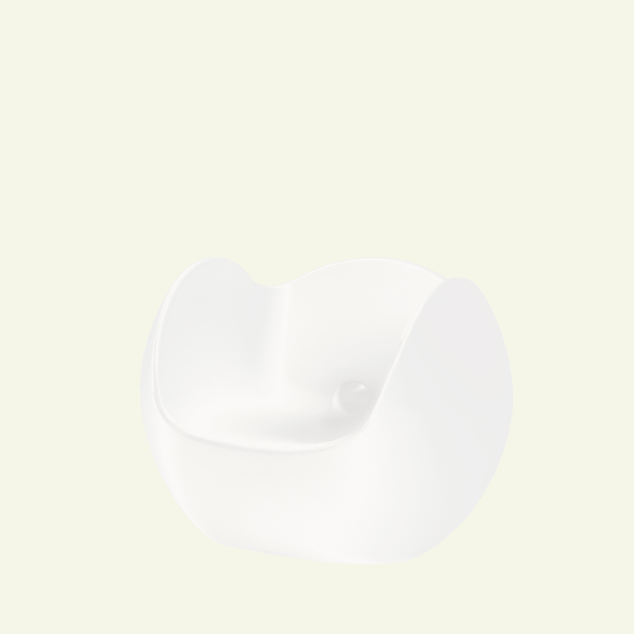 Fauteuil à bascule Blos - SLIDE - La Maison MilanaiseBLOS2Blanc