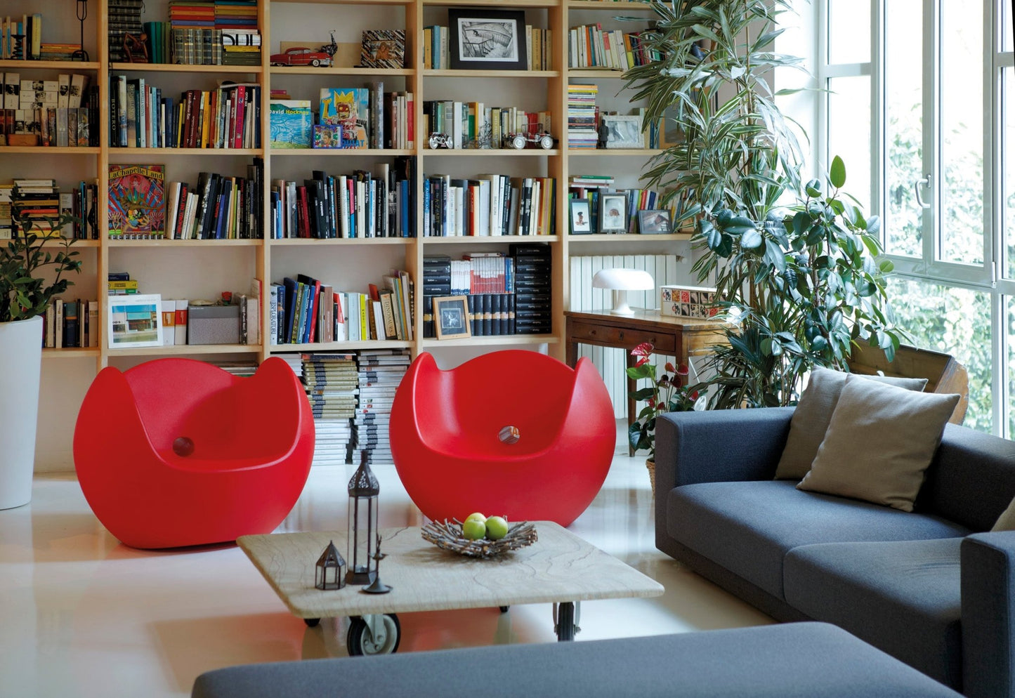 Fauteuil à bascule Blos - SLIDE - La Maison MilanaiseBLOS1Jaune