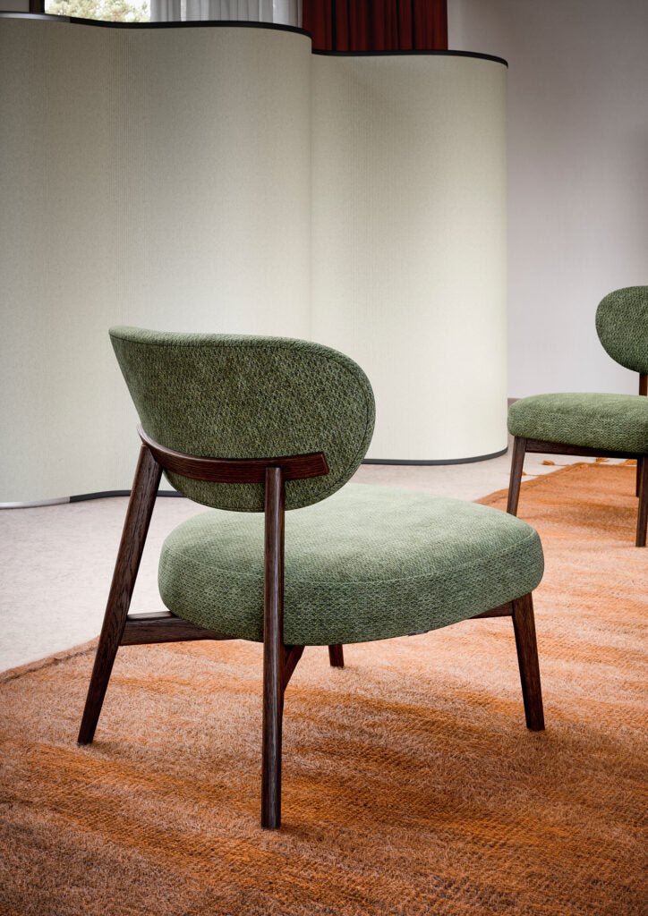 Fauteuil ALMO LOUNGE – Confort feutré et élégance naturelle - IMPÉRIAL LINE - La Maison MilanaiseALMOLOUNGE