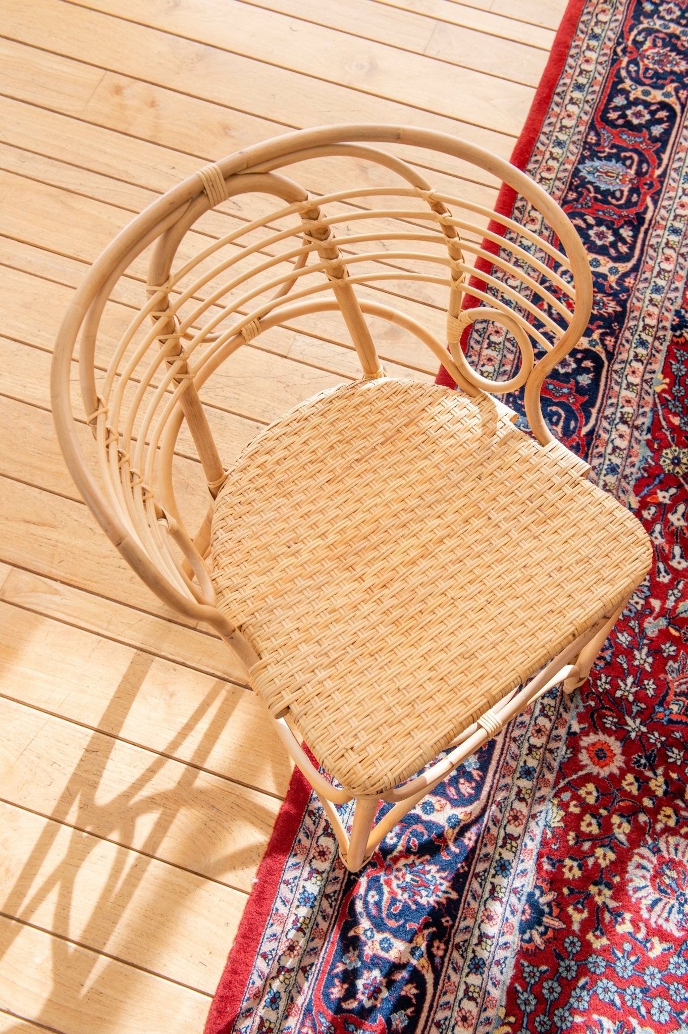 Fauteuil de table en rotin Horizon Ginkgo – KOK MAISON - La Maison Milanaise473