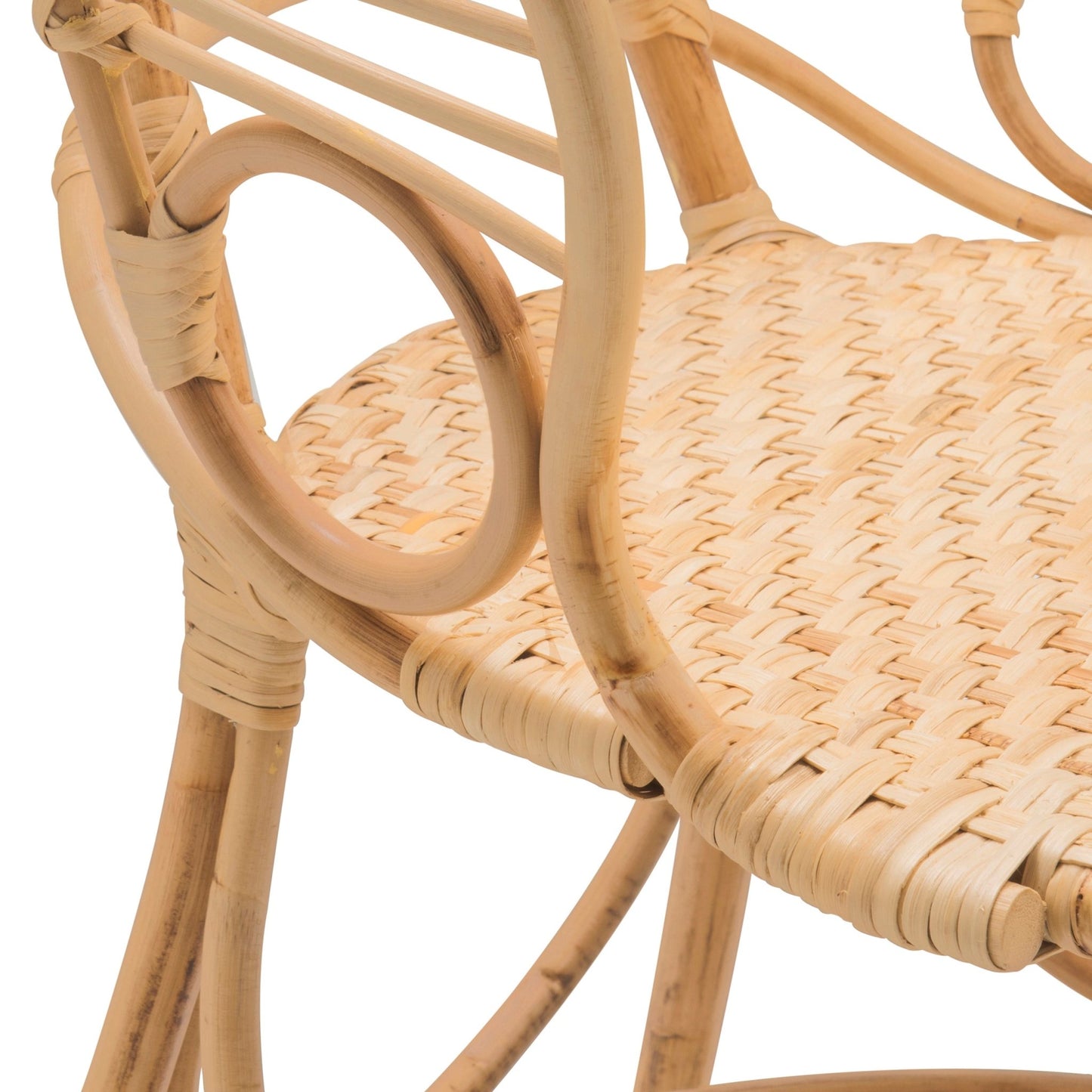 Fauteuil de table en rotin Horizon Ginkgo – KOK MAISON - La Maison Milanaise473