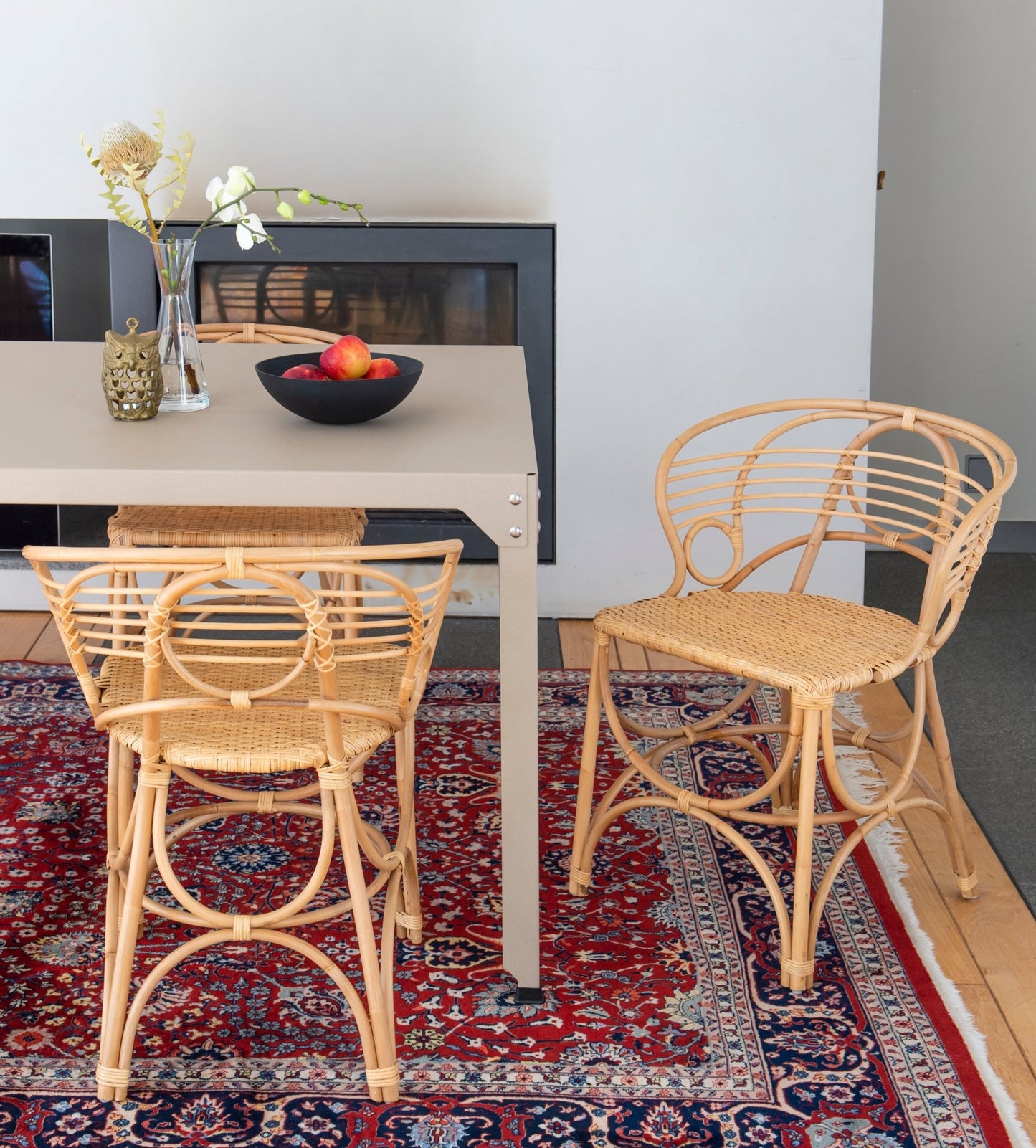 Fauteuil de table en rotin Horizon Ginkgo – KOK MAISON - La Maison Milanaise473