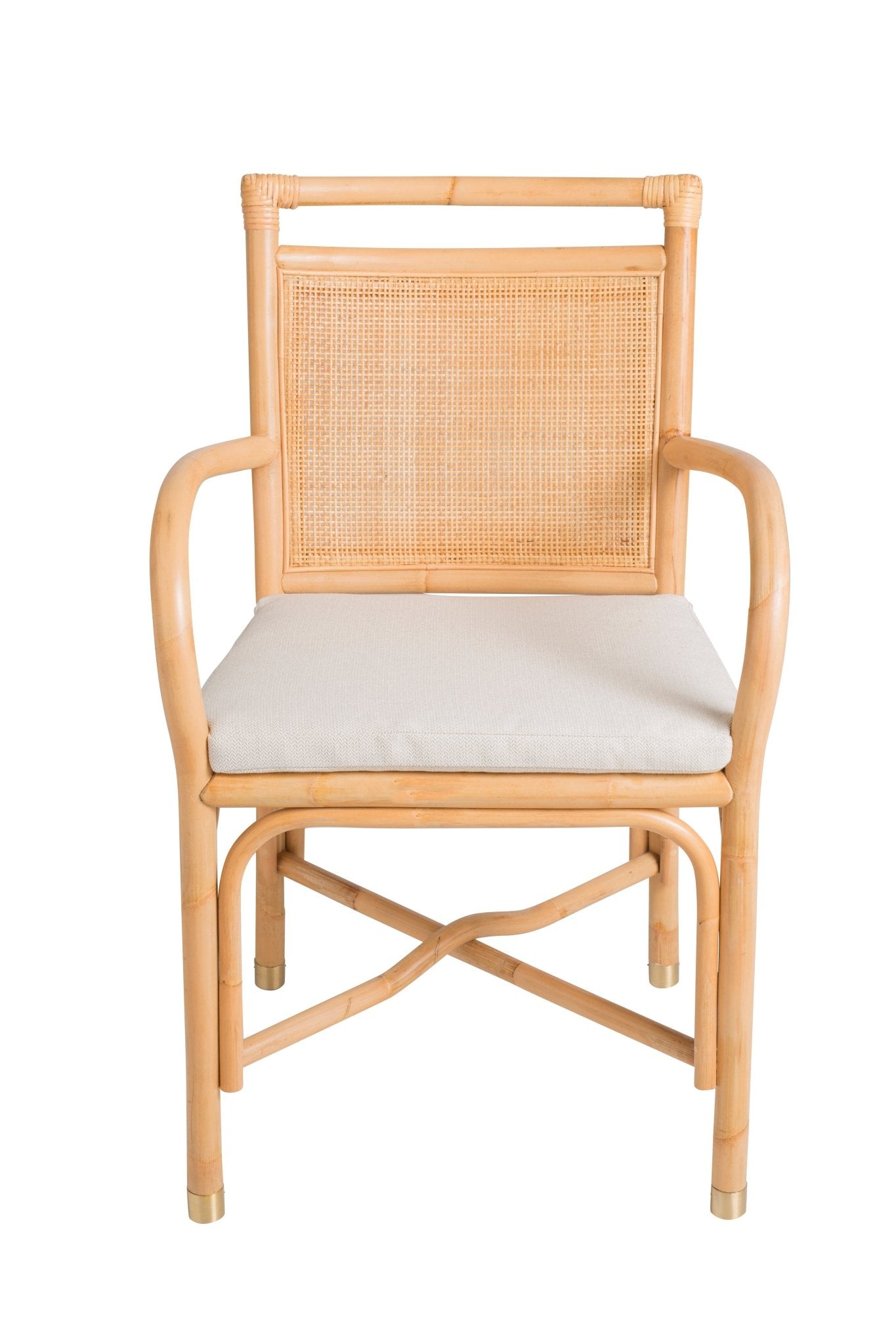 Fauteuil de table RIVIERA – Élégance naturelle & confort raffiné - KOK MAISON - La Maison Milanaise462RIVIERA - 6Noir