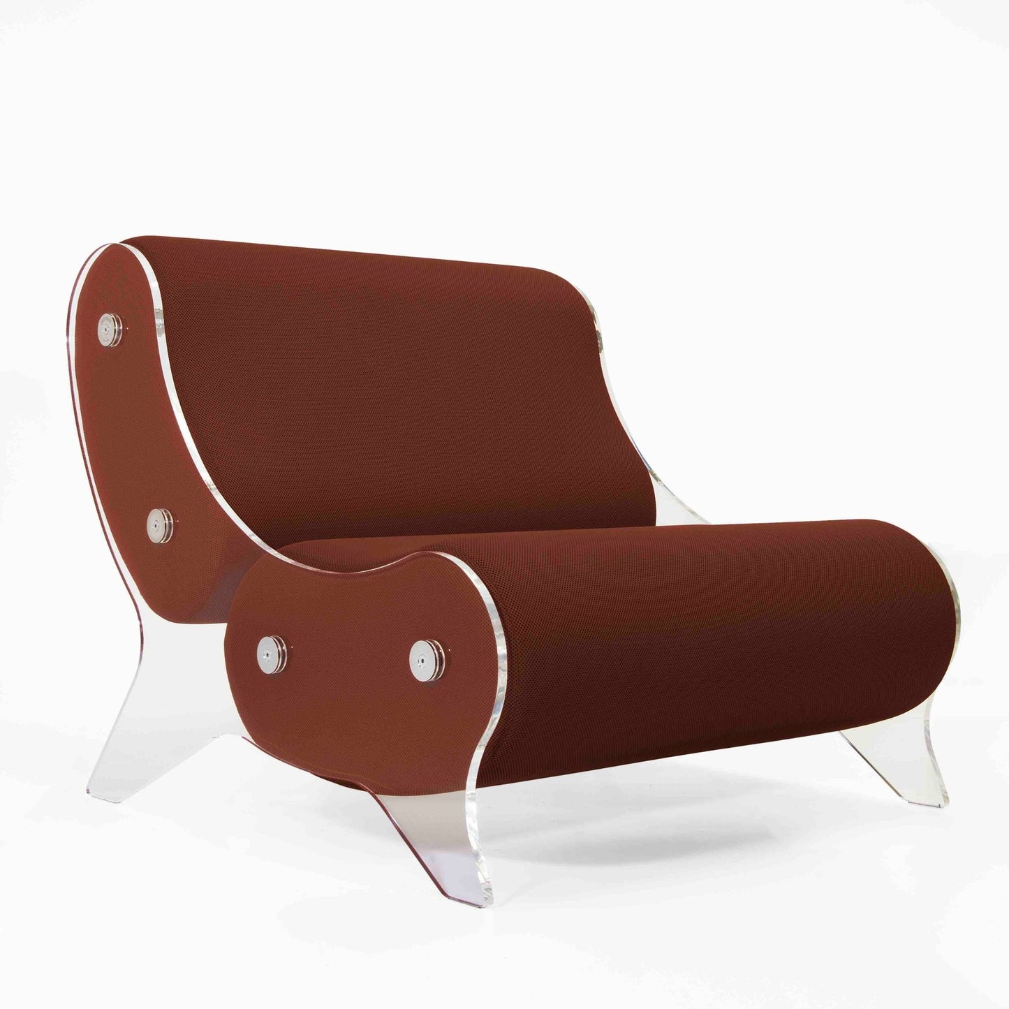 Fauteuil en altuglas et mousse alvéolaire - KUUMO DESIGN - La Maison MilanaiseMW06 - SP - 8Marron