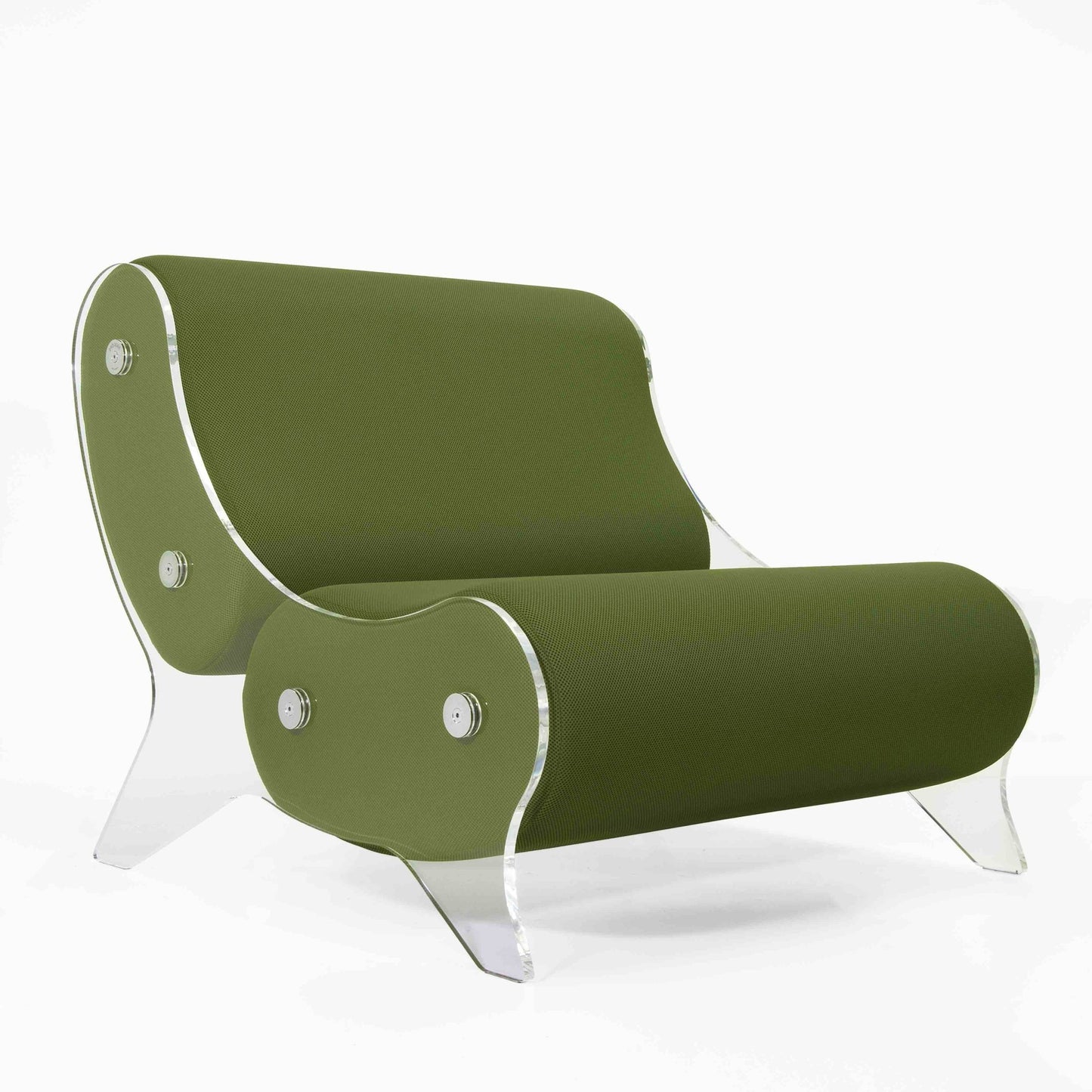 Fauteuil en altuglas et mousse alvéolaire - KUUMO DESIGN - La Maison MilanaiseMW06 - SP - 7Kaki