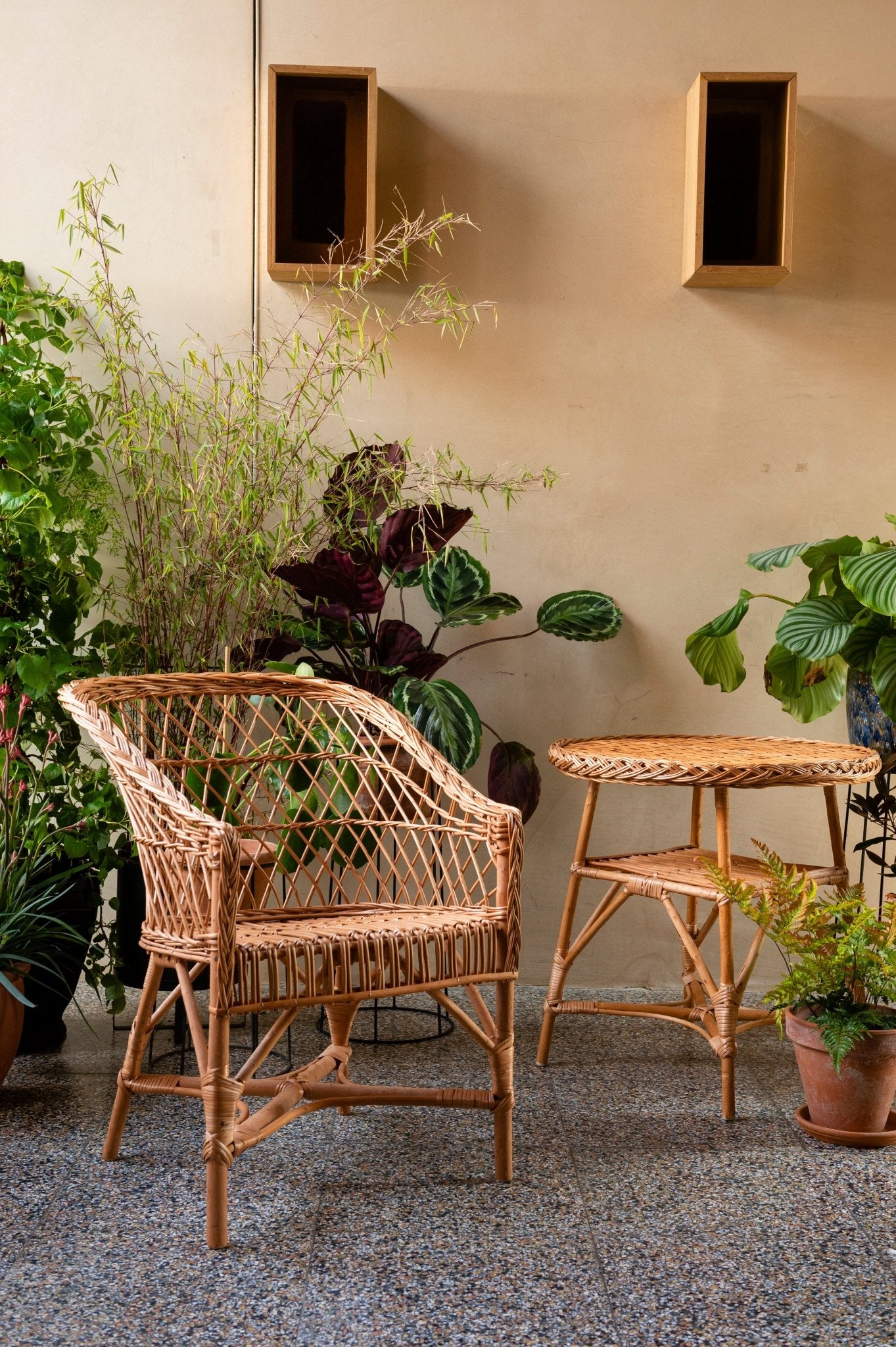 Fauteuil en osier ANTONIN – KOK MAISON - La Maison MilanaiseWM21AI001