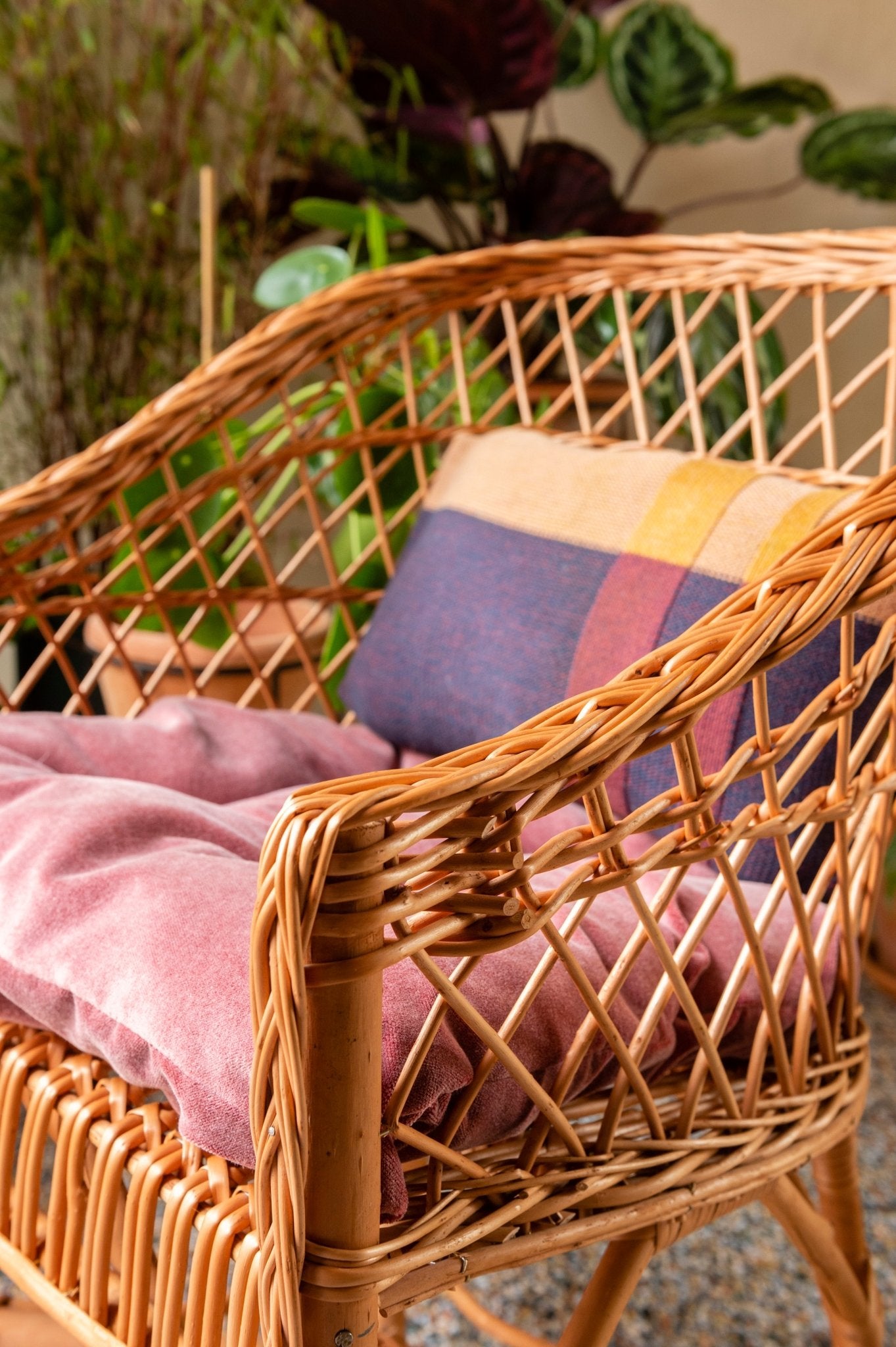 Fauteuil en osier ANTONIN – KOK MAISON - La Maison MilanaiseWM21AI001