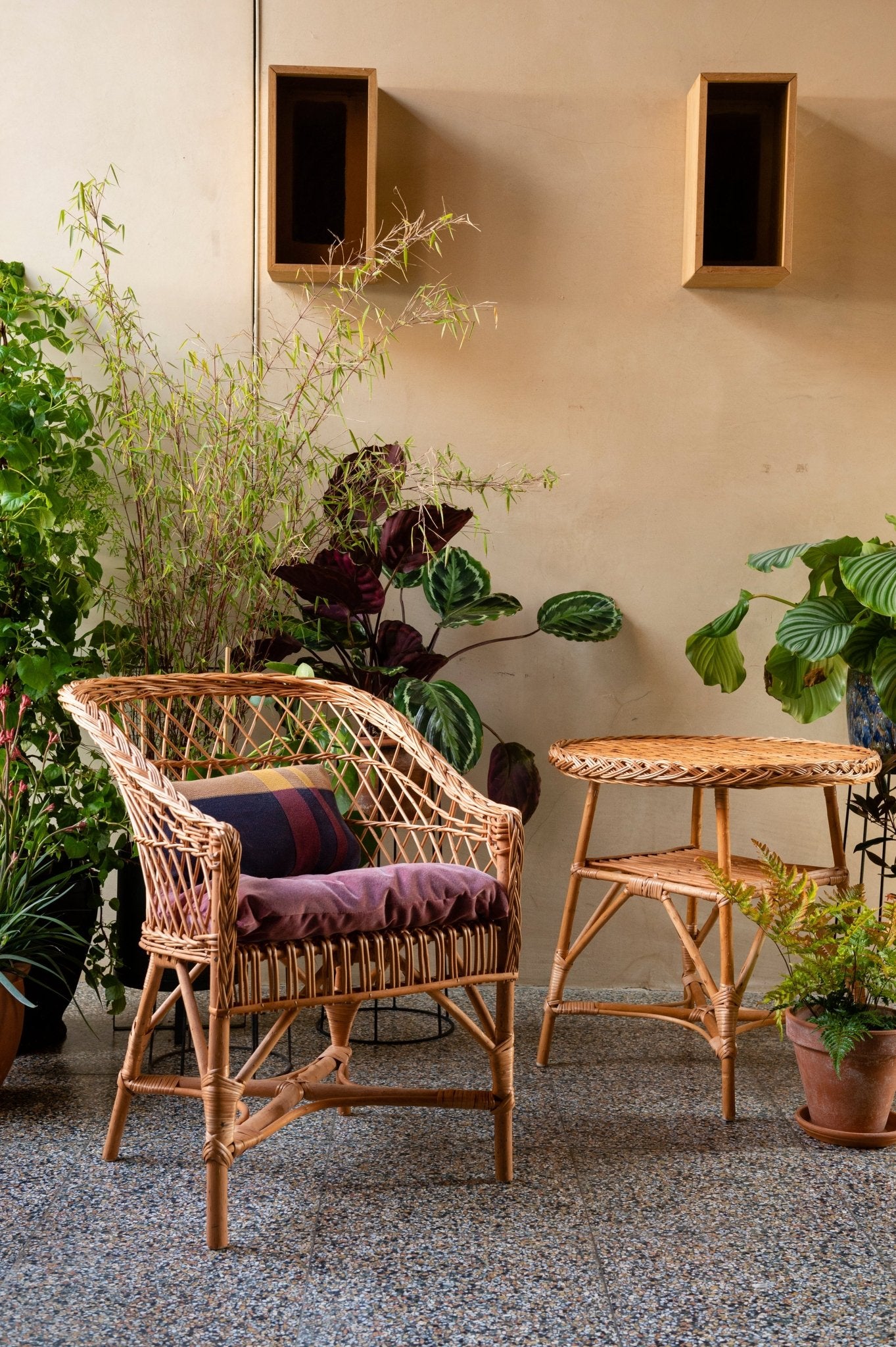 Fauteuil en osier ANTONIN – KOK MAISON - La Maison MilanaiseWM21AI001