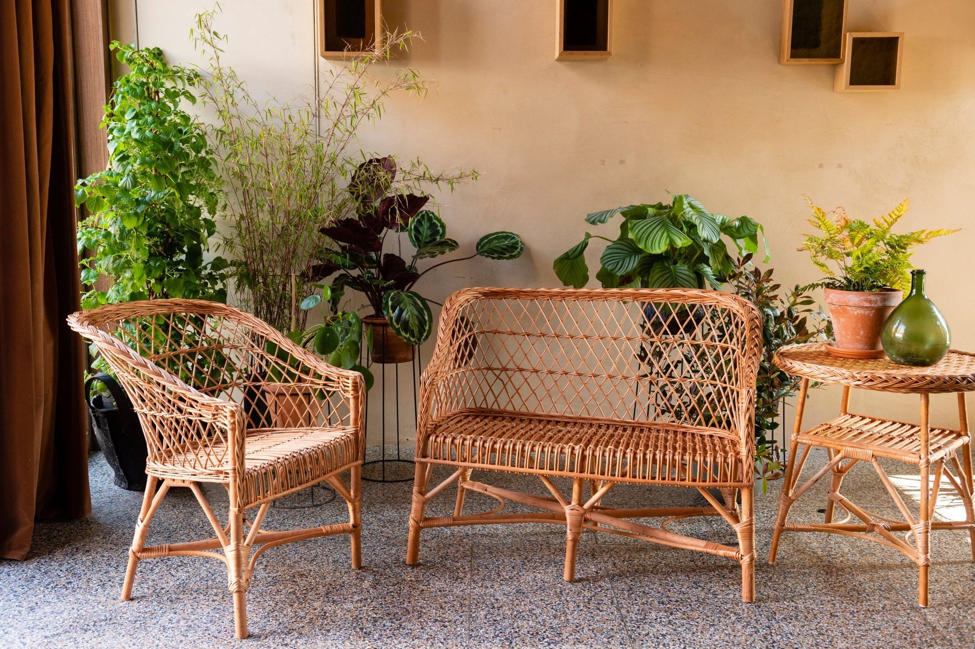 Fauteuil en osier ANTONIN – KOK MAISON - La Maison MilanaiseWM21AI001