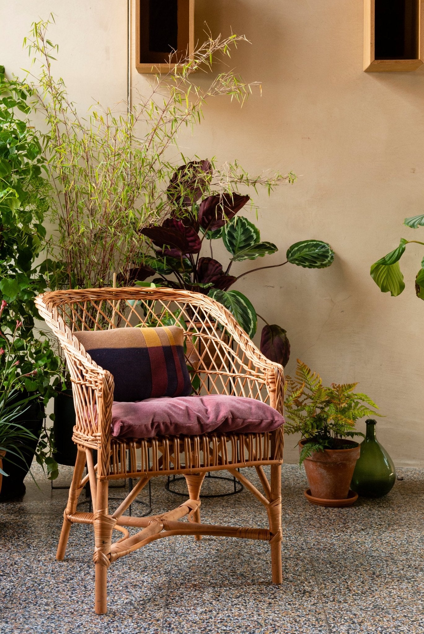 Fauteuil en osier ANTONIN – KOK MAISON - La Maison MilanaiseWM21AI001