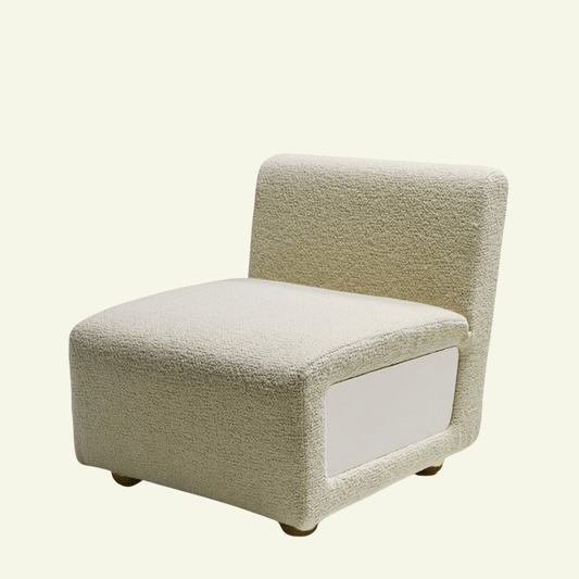 Fauteuil en tissu beige Baia - MARIONI - La Maison Milanaisei0252