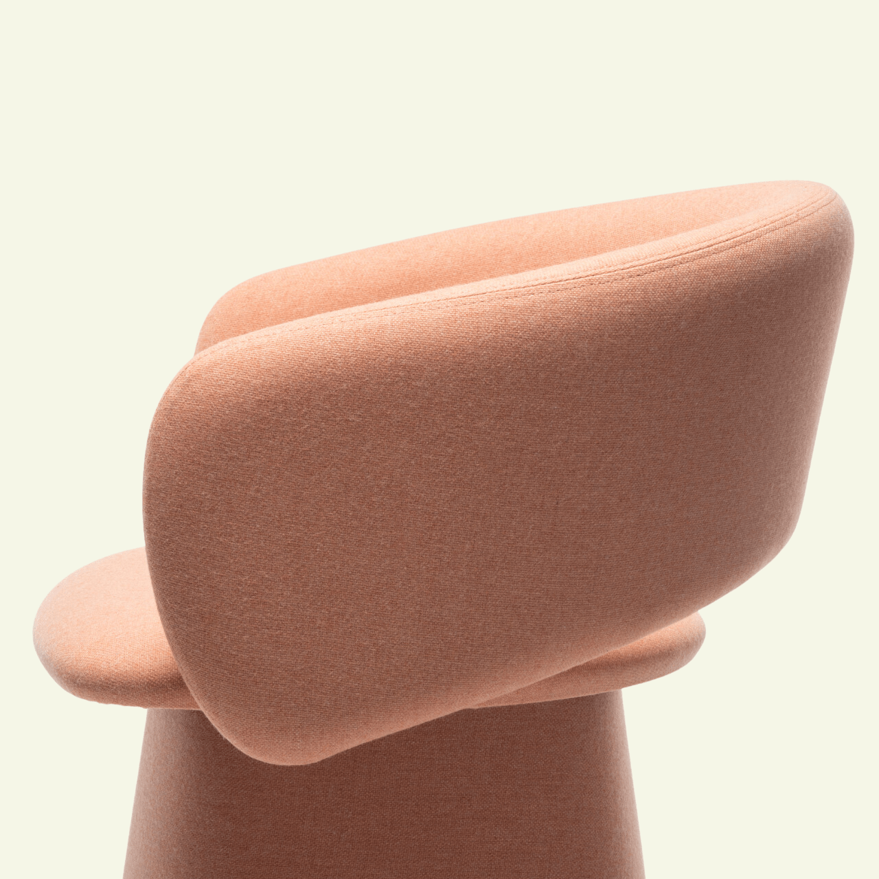 Fauteuil en tissu rembourré rose Bel TF - CHAIRS AND MORE - La Maison MilanaiseCHAISEBELTFFAUTEUIL