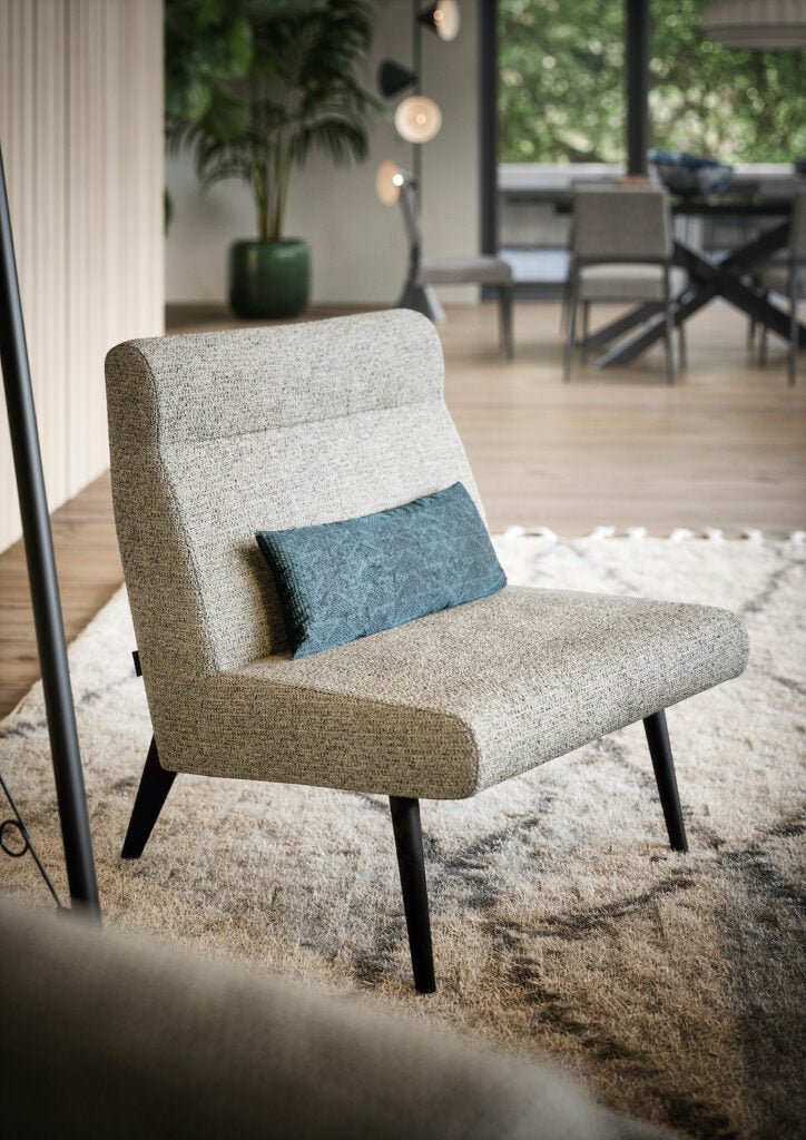 Fauteuil GETTY – Minimalisme chaleureux & confort enveloppant - IMPERIAL LINE - La Maison MilanaiseGETTY