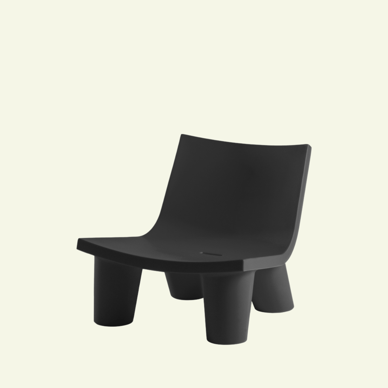 Fauteuil Low Lita – Design iconique par Paola Navone - SLIDE - La Maison MilanaiseLOWFAUTEUIL6NoirSans