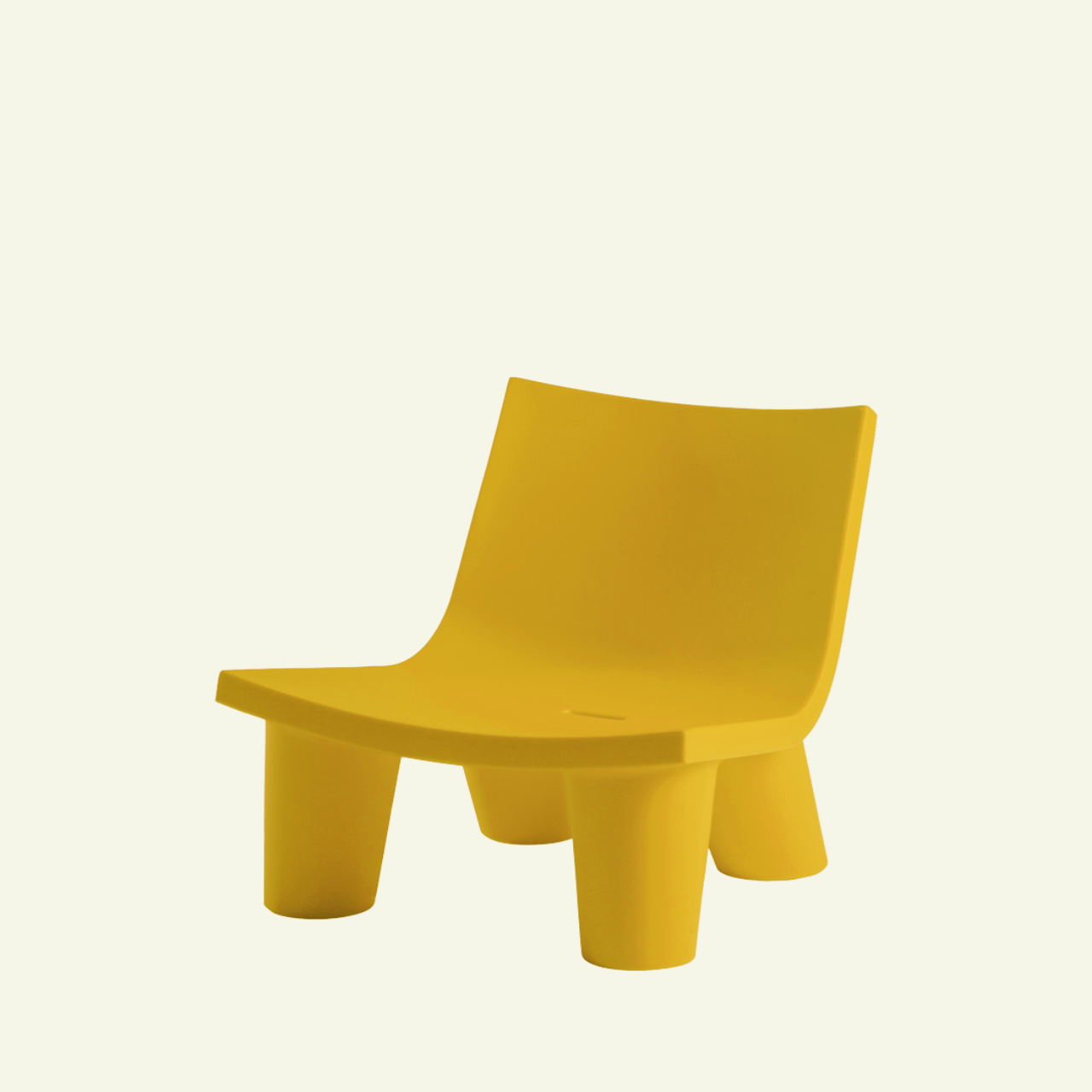 Fauteuil Low Lita – Design iconique par Paola Navone - SLIDE - La Maison MilanaiseLOWFAUTEUIL27JauneSans