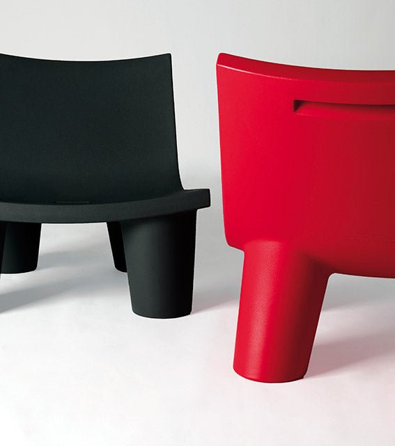 Fauteuil Low Lita – Design iconique par Paola Navone - SLIDE - La Maison MilanaiseLOWFAUTEUIL3BlancSans