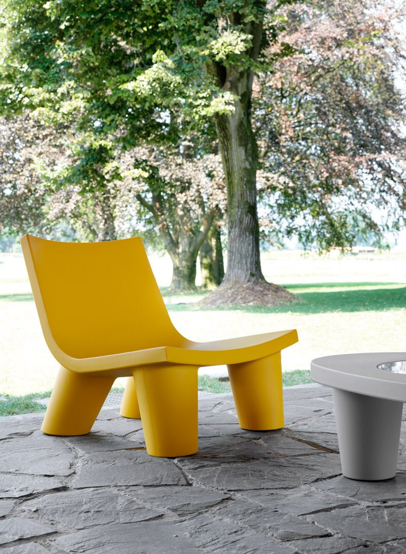 Fauteuil Low Lita – Design iconique par Paola Navone - SLIDE - La Maison MilanaiseLOWFAUTEUIL3BlancSans