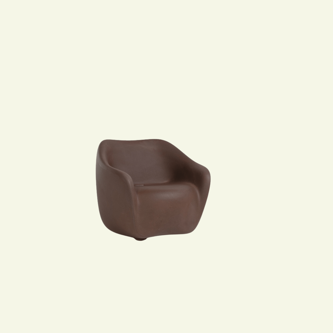 Fauteuil Reborn Chair – Design recyclé et responsable - SLIDE - La Maison MilanaiseREBORNCHAIR2Marron