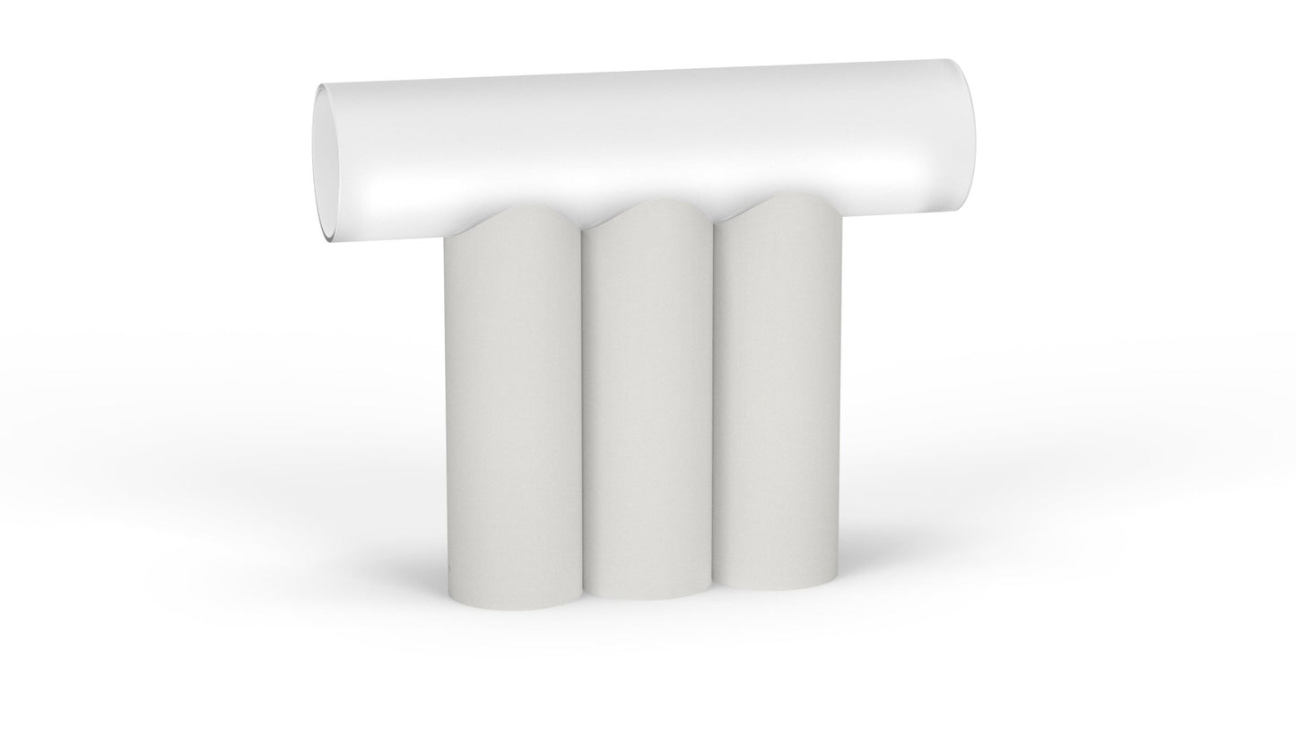 Lampe à poser 3 tubes en métal Multitude - MATIERE GRISE - La Maison MilanaiseMULTITUDE3APOSER - 12Craie 023