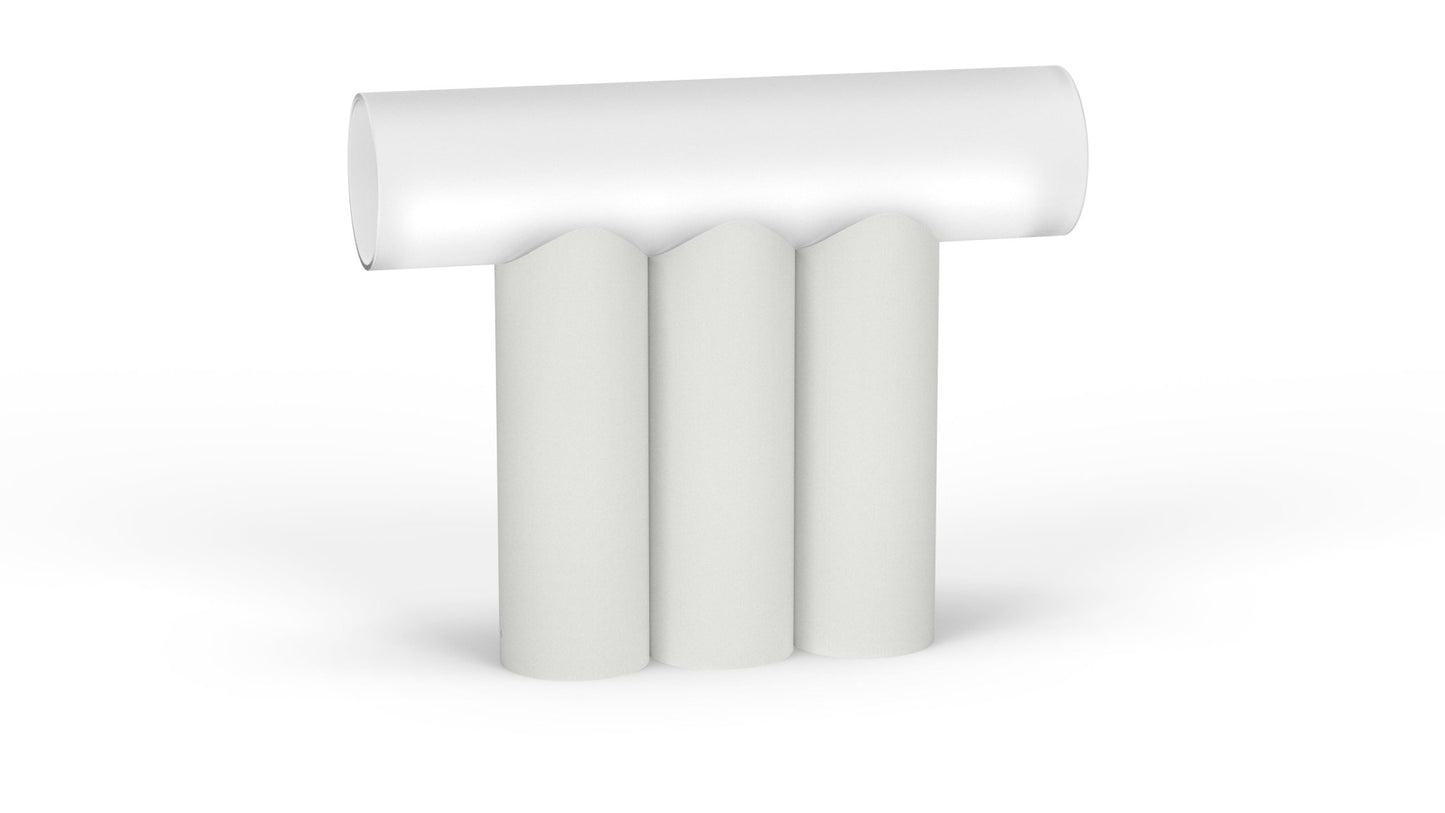 Lampe à poser 3 tubes en métal Multitude - MATIERE GRISE - La Maison MilanaiseMULTITUDE3APOSER - 39Blanc 001