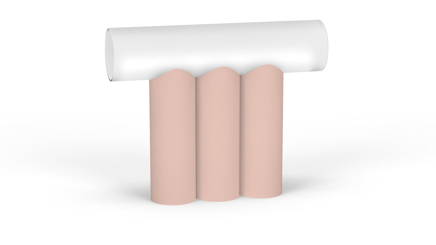 Lampe à poser 3 tubes en métal Multitude - MATIERE GRISE - La Maison MilanaiseMULTITUDE3APOSER - 13Baby pink 162