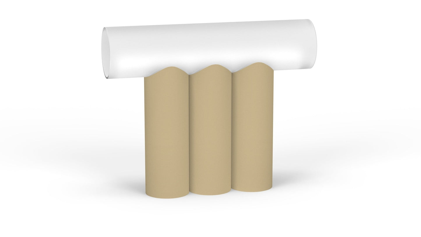 Lampe à poser 3 tubes en métal Multitude - MATIERE GRISE - La Maison MilanaiseMULTITUDE3APOSER - 34Champagne 231