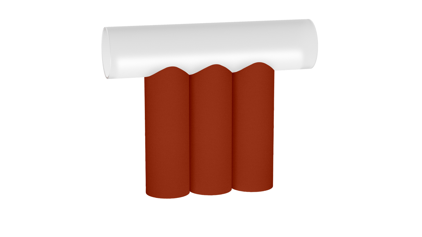 Lampe à poser 3 tubes en métal Multitude - MATIERE GRISE - La Maison MilanaiseMULTITUDE3APOSER - 18Terracotta 142